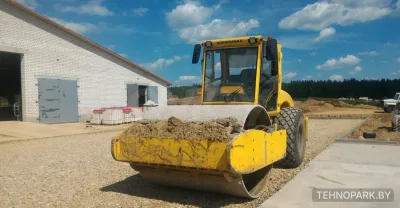 Аренда грунтового катка JCB Vibromax в Минске | Эридан Ленд