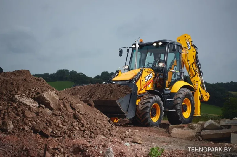 Аренда экскаватора-погрузчика JCB 3CX с челюстным ковшом «6 в 1»