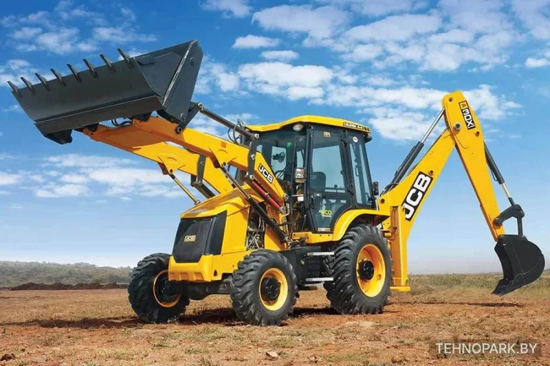 Аренда экскаватора-погрузчика JCB 3CX с челюстным ковшом «6 в 1»