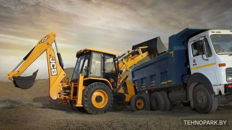Аренда экскаватора-погрузчика JCB 3CX с челюстным ковшом «6 в 1»