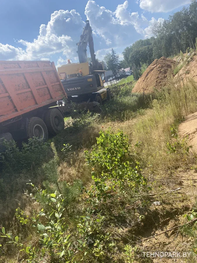 Аренда самосвала МАЗ и экскаваторов (Минск, Фаниполь, Столбцы, РБ)
