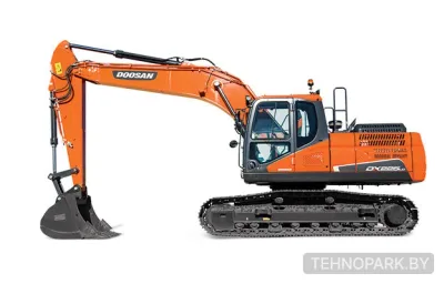 Аренда экскаватора Doosan DX225 с гидромолотом, ножницами и крашером