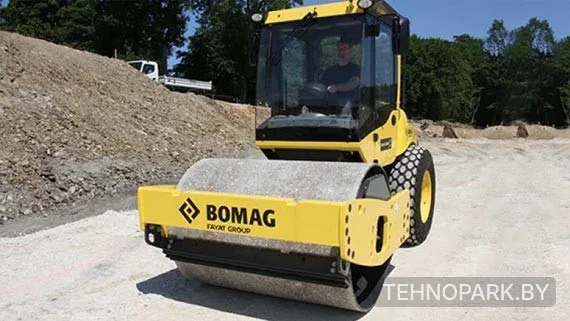 Аренда грунтового виброкатка Bomag BW 179 (10 т) с опытным машинистом