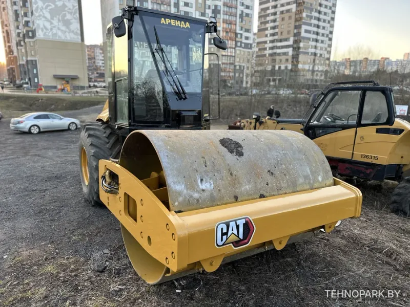 Аренда грунтовых виброкатков CATERPILLAR (3-19 т) с электронным плотномером