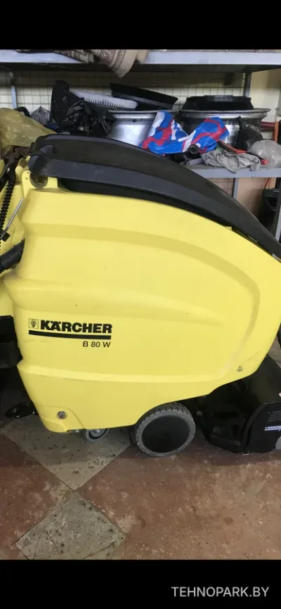 Аренда новой цилиндрической поломоечной машины Karcher B 80 W (АКБ)