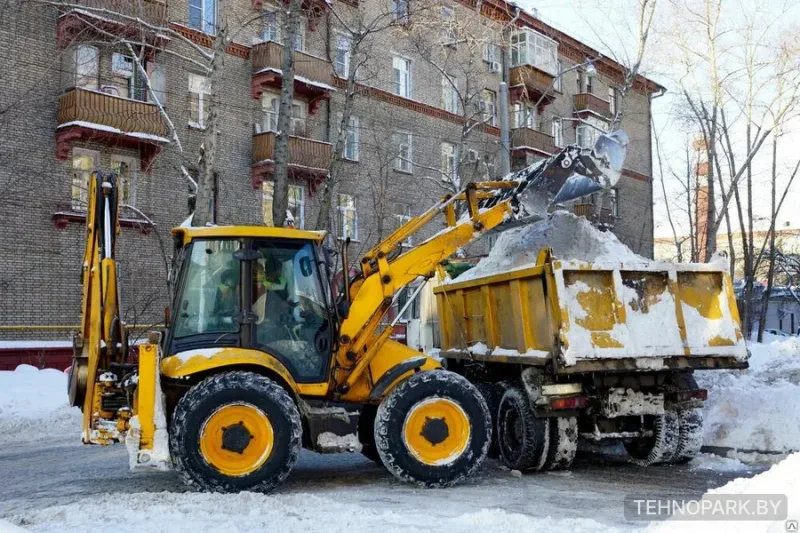 Механизированная очистка и оперативный вывоз снега в Минске