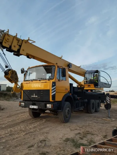 Аренда автокрана Машека КС-55727 (МАЗ) 25 тонн в Минске
