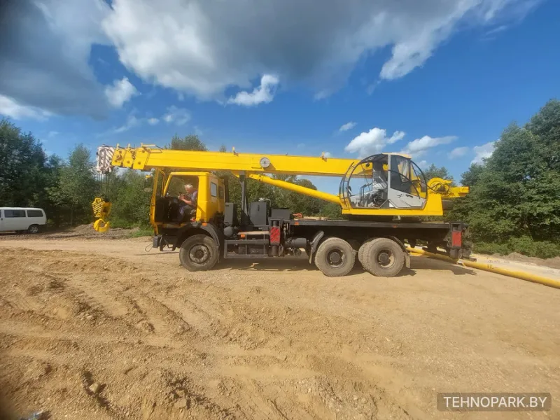 Аренда автокрана Машека КС-55727 (МАЗ) 25 тонн в Минске