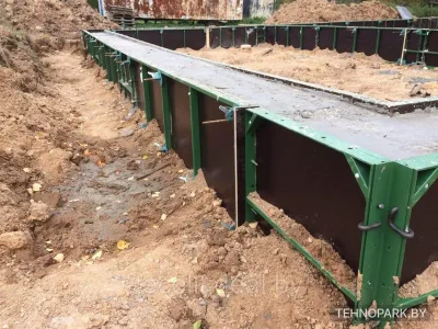 Аренда мелкощитовой профессиональной опалубки высотой до 3 м
