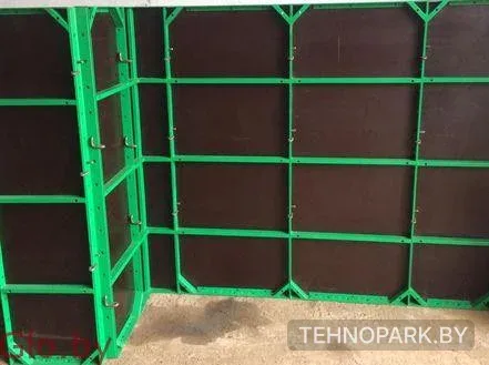 Аренда мелкощитовой профессиональной опалубки высотой до 3 м