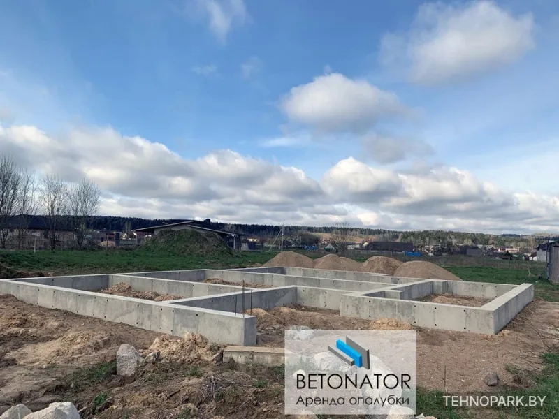 Аренда мелкощитовой опалубки Betonator (высота от 600 мм)