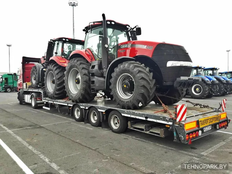 Аренда раздвижного трала Broshuis 35 т (до 16 м) на тягаче Volvo FM460 с лебедкой