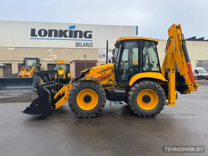 Аренда равноколесных экскаваторов-погрузчиков Lonking 84C и JCB 3CX Super