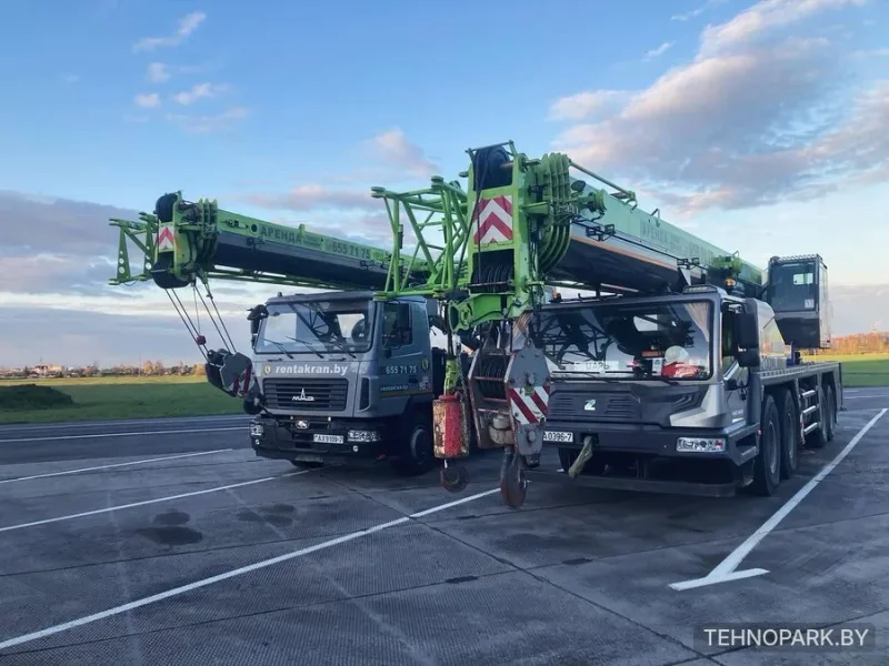 Аренда автокрана 80 - 100 тонн ZOOMLION ZTC800V от собственника