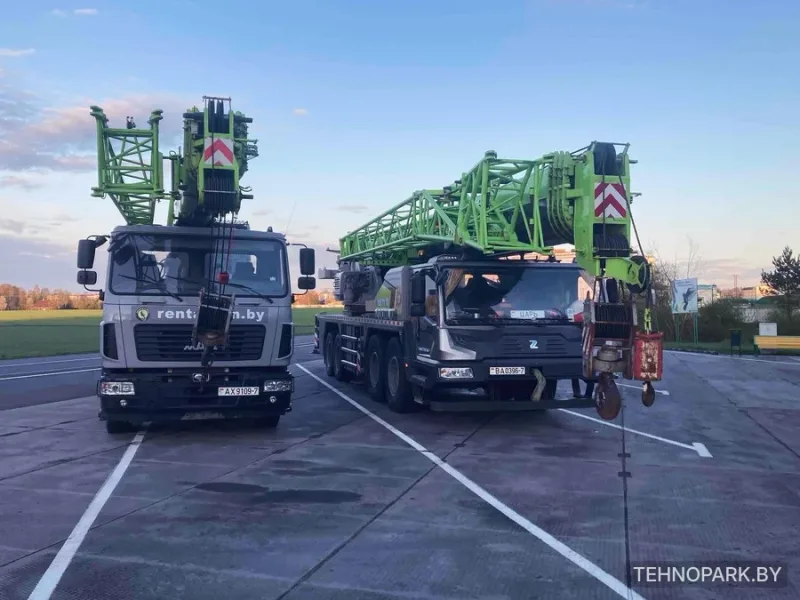Аренда автокрана 80 - 100 тонн ZOOMLION ZTC800V от собственника