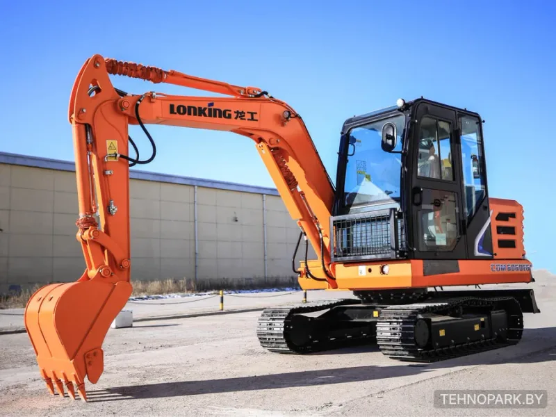 Аренда мощного мини-экскаватора Lonking CDM6060 (2024 г.в.) c ГСМ