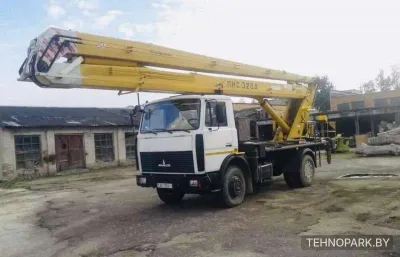 Услуги автовышки 12 м, 22 м, 28 м (колено) в Минске