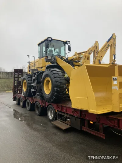 Аренда тяжелого фронтального погрузчика SDLG 956H (5 тонн) с вилами