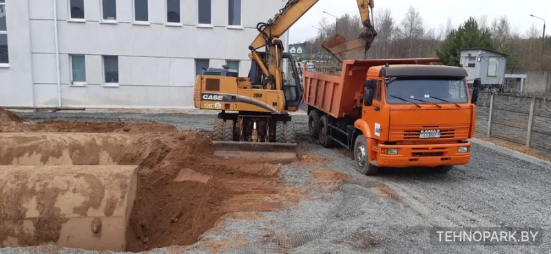 Аренда самосвалов 20 т, фронтальных погрузчиков и экскаваторов