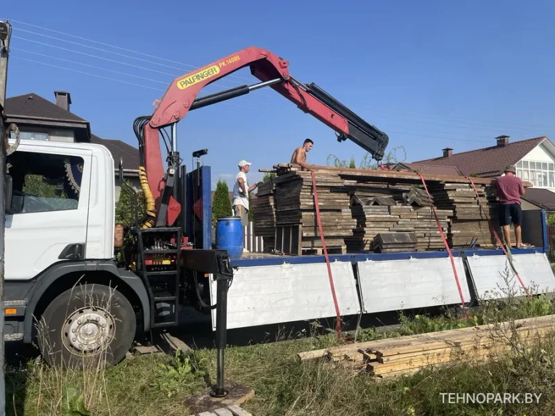 Услуги крана-манипулятора по Минску и области (доставка, погрузка и монтаж)