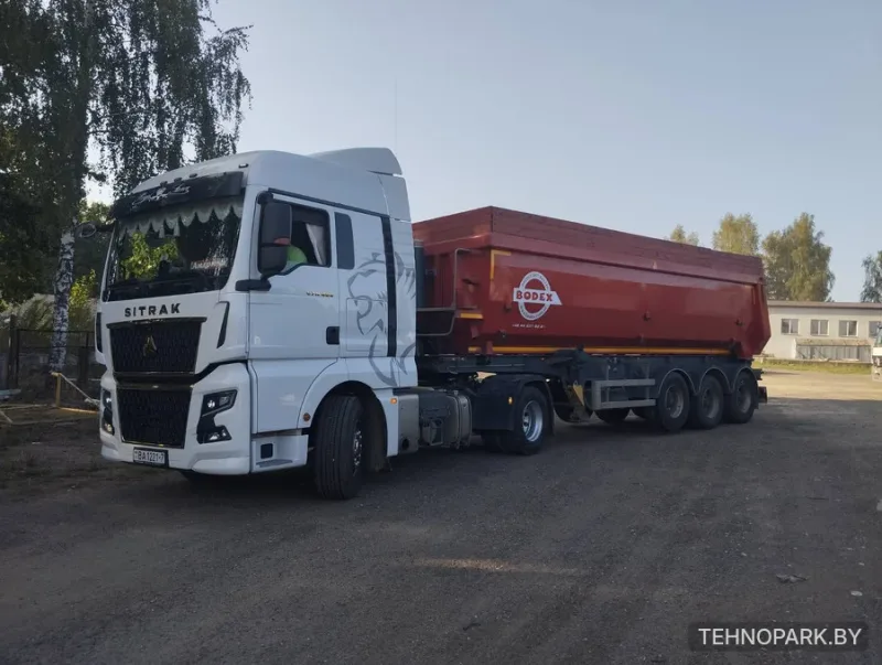 Грузоперевозки самосвальными полуприцепами (45 т / 35 м³) с НДС