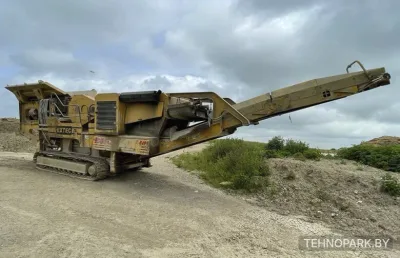Аренда самоходной щековой дробилки Extec C12+ на гусеницах