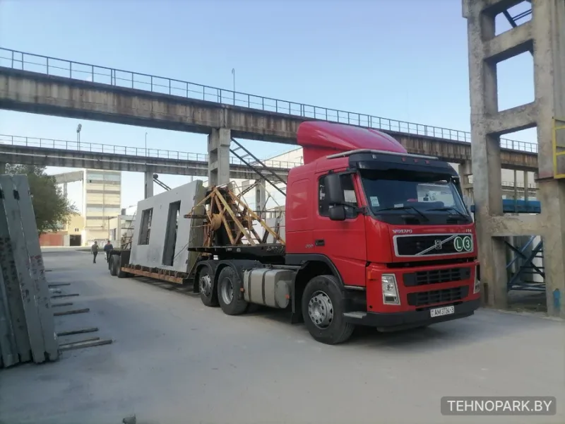 Транспортные услуги по перевозке стеновых панелей и ЖБИ изделий панелевозом