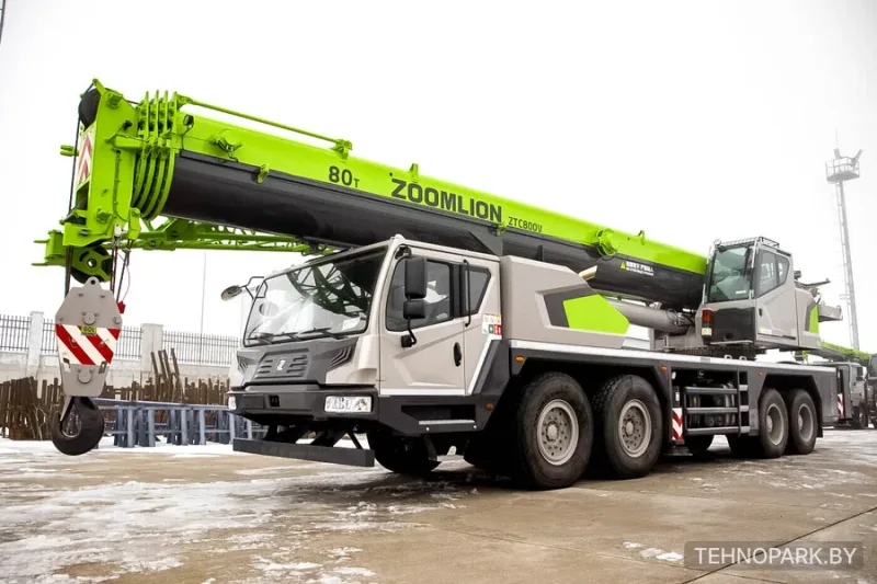 Аренда автокрана ZOOMLION ZTC800V 80 тонн | Спецтехника SKYLIFT