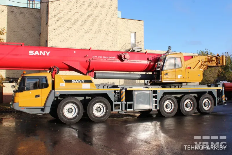 Аренда кран автомобильный SANY STC 1600T7 грузоподъемностью 160 т с длиной стрелы 73 м
