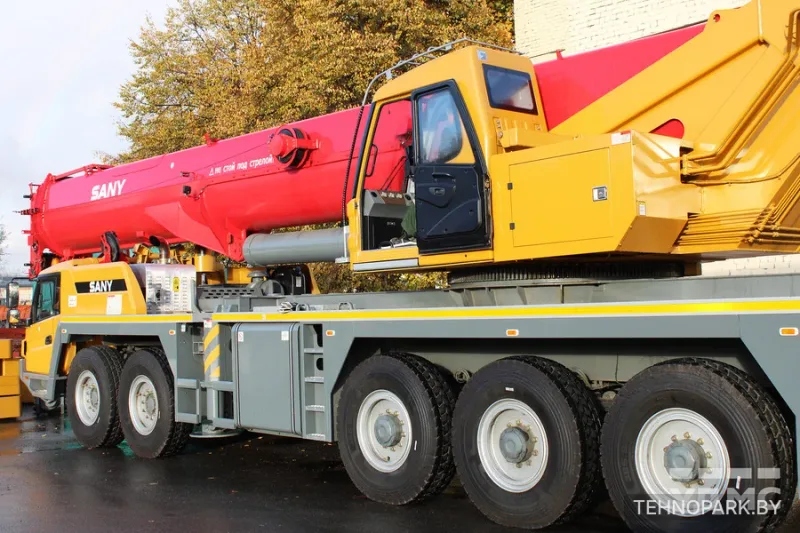 Аренда кран автомобильный SANY STC 1600T7 грузоподъемностью 160 т с длиной стрелы 73 м
