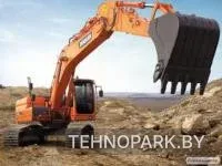 Аренда экскаваторов Hitachi, Doosan (болотоходы) и бульдозеров