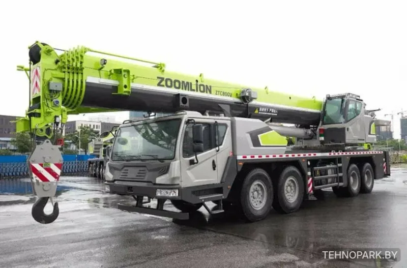 Аренда автокрана 80 тонн ZOOMLION ZTC800V | Стрела 49 метров
