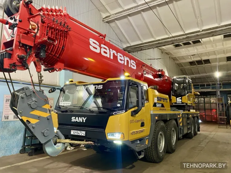 Аренда автокрана 120 тонн Sany STC1200T5 | Новинка в парке Sarens