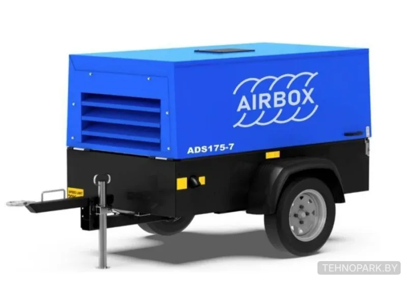 Аренда прицепного винтового компрессора Air Box ADS 175-7 (5 м³/мин)