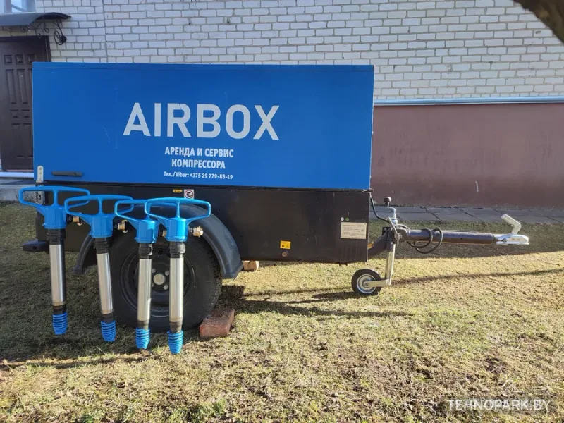 Аренда прицепного винтового компрессора Air Box ADS 175-7 (5 м³/мин)