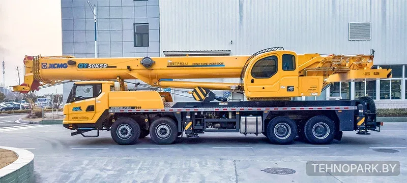 Аренда автокрана 50 тонн XCMG QY50K5D_5 | Услуги крана 50 т в Минске