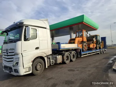 Аренда трала Mercedes-Benz Actros 2651 LS под негабарит до 35 т (24/7)