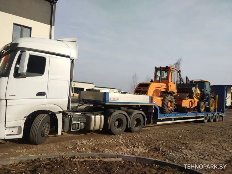 Аренда трала Mercedes-Benz Actros 2651 LS под негабарит до 35 т (24/7)