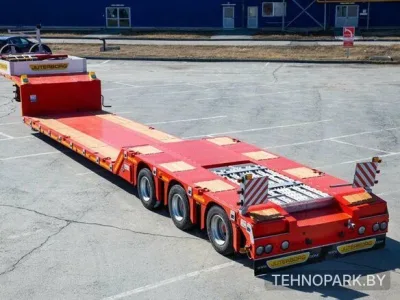 Аренда супернизкого трала (высота платформы 0.6 м) до 45 тонн по РБ и РФ