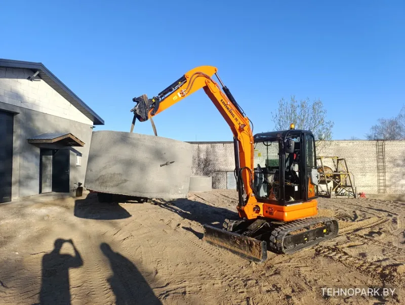 Аренда нового мини-экскаватора Lonking CDM6035 (3.85 т, глубина 3.3 м)