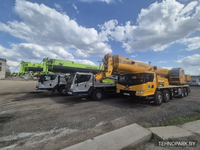 Аренда автокранов Zoomlion 25т (42м) и XCMG 50т в Минске