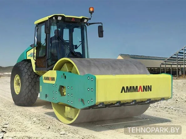 Аренда грунтовых виброкатков Ammann и XCMG (8-20 тонн) с кулачковым бандажом