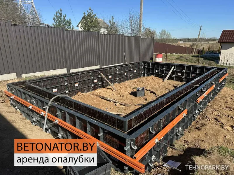 Аренда легкой опалубки Betonator с ударными замками (от 1.5 руб/м²)