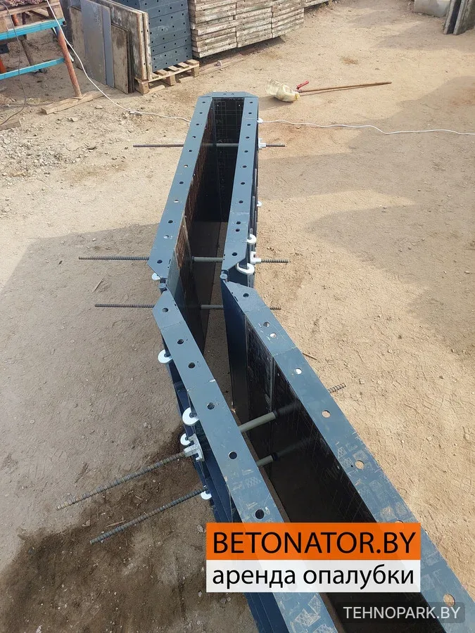 Аренда легкой опалубки Betonator с ударными замками (от 1.5 руб/м²)