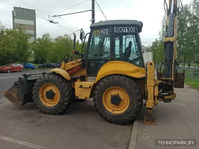 Аренда равноколесного экскаватора-погрузчика New Holland B115