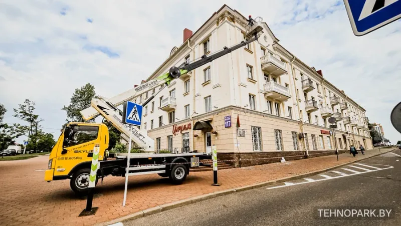 В аренду автовышки FOTON 28 метров с экипажем | Скайлифтбай