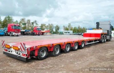 Аренда раздвижного низкорамного трала до 60 т (ширина 3 м) по РБ и РФ