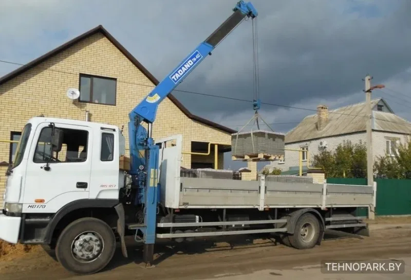 Услуги манипуляторов и бортовых грузовиков от 2 до 15 тонн по Минску и РБ