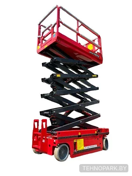 Аренда электрического ножничного подъемника Kinglift QYPT1012