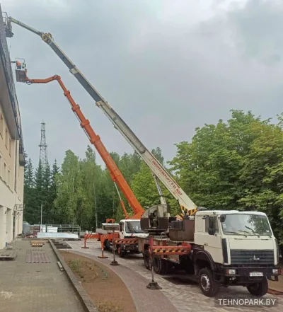 Аренда автовышек от 10 до 54 м с поворотной корзиной | МОЙ ГОРОД